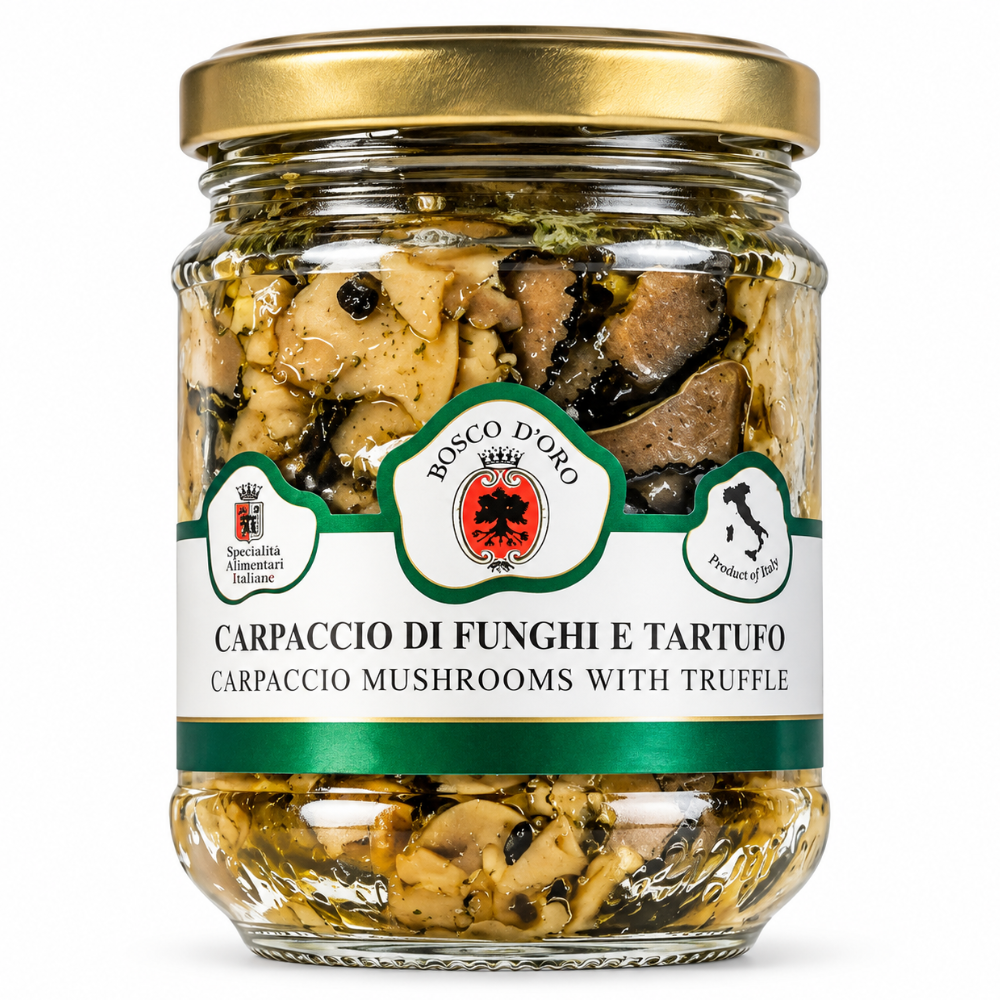 Carpaccio di Funghi e Tartufo, Bosco d'Oro